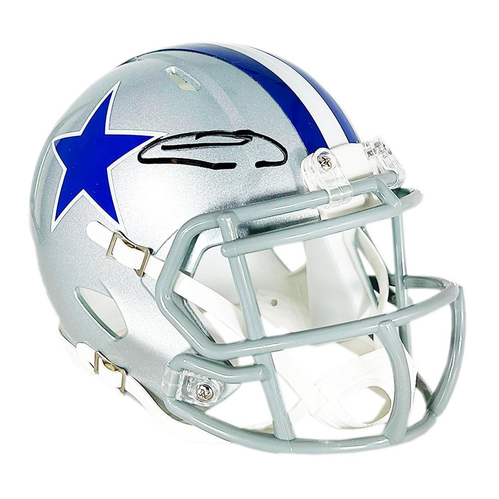 Ceedee Lamb Signed Dallas Cowboys 1964-66 Throwback Speed Mini Replica — RSA