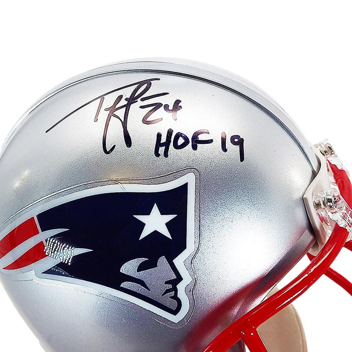 Autographed Ty Law NFL Helmets, Autographed Helmets, Ty Law NFL