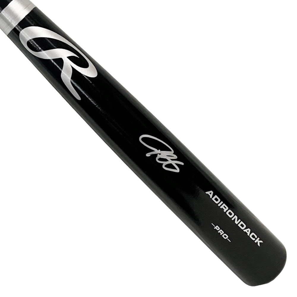 Derrek Lee Signed Rawlings Black Baseball Bat (Beckett)