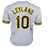 Jim Leyland Signed Pittsburgh Grey Baseball Jersey (JSA)