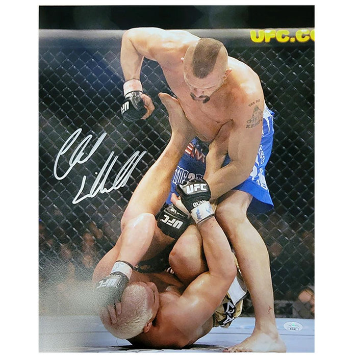 Chuck Liddell Signed Pounding 16x20 Photo (JSA) - RSA