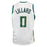 Damian Lillard Signed Milwaukee White Basketball Jersey (JSA)