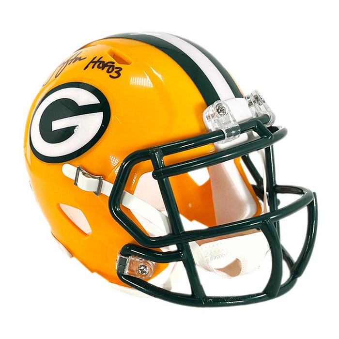 James Lofton Signed HOF 03 Green Bay Packers Speed Full-Size Replica  Football Helmet (Beckett)