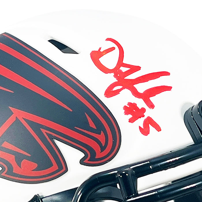 Shop Drake London Atlanta Falcons Autographed Eclipse Black Speed