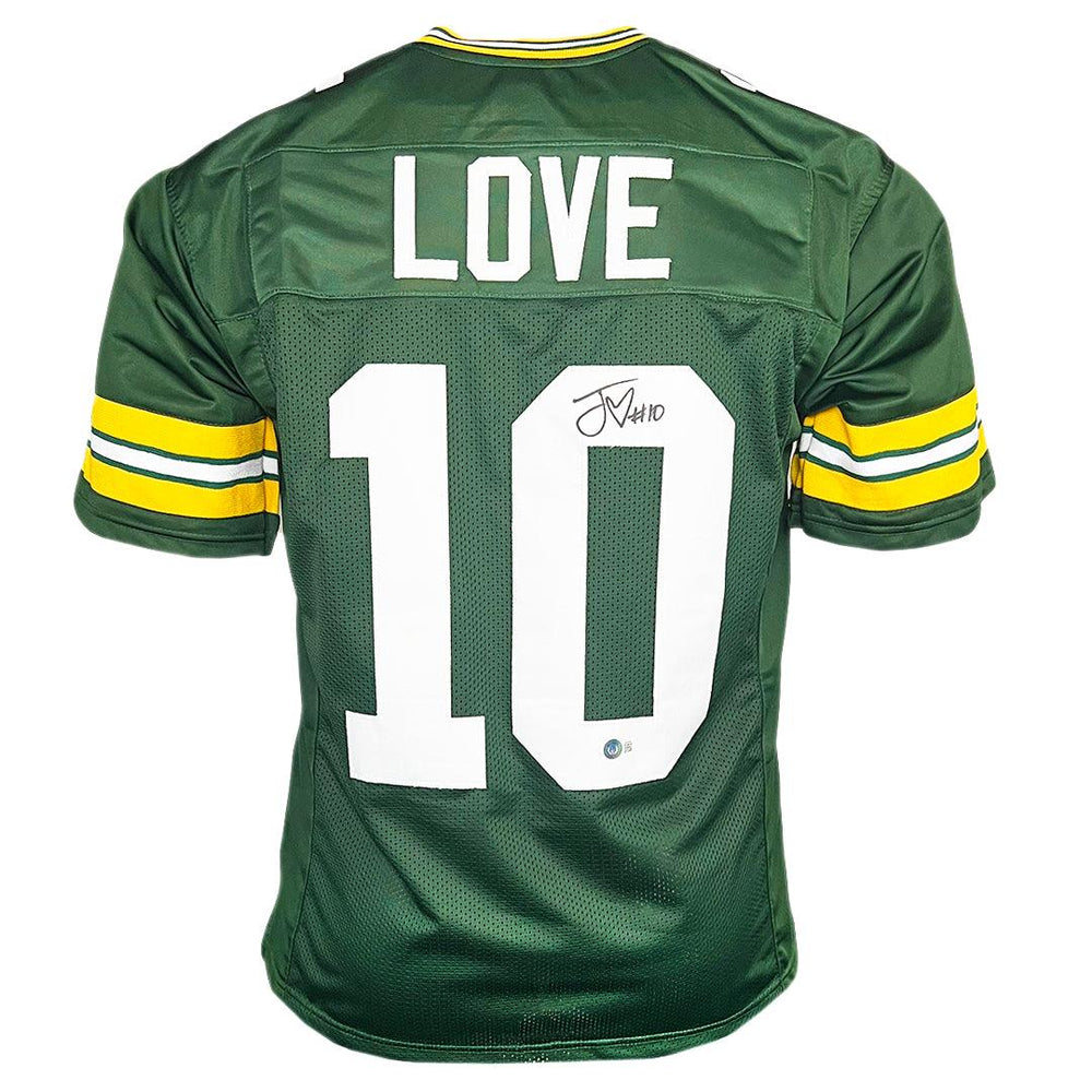 Jordan Love Green Bay Packers Autographed Green Nike Game Jersey