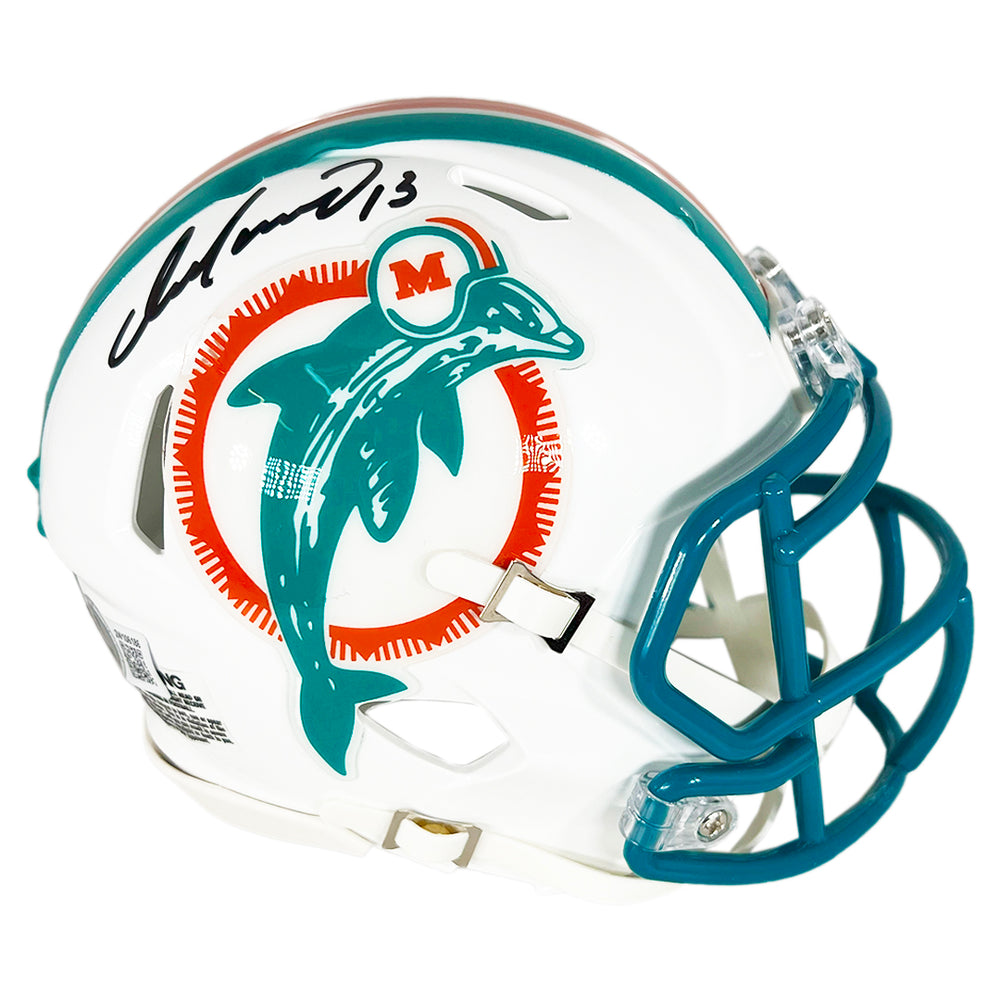 Dan Marino Signed Miami Dolphins Speed Mini Football Helmet (Beckett)