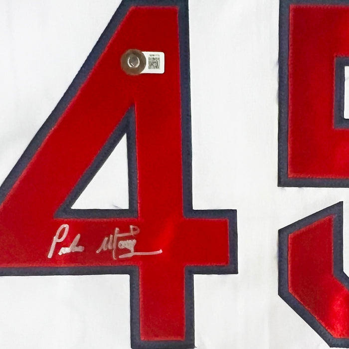 Pedro Martinez Signed Boston White Baseball Jersey (Beckett)