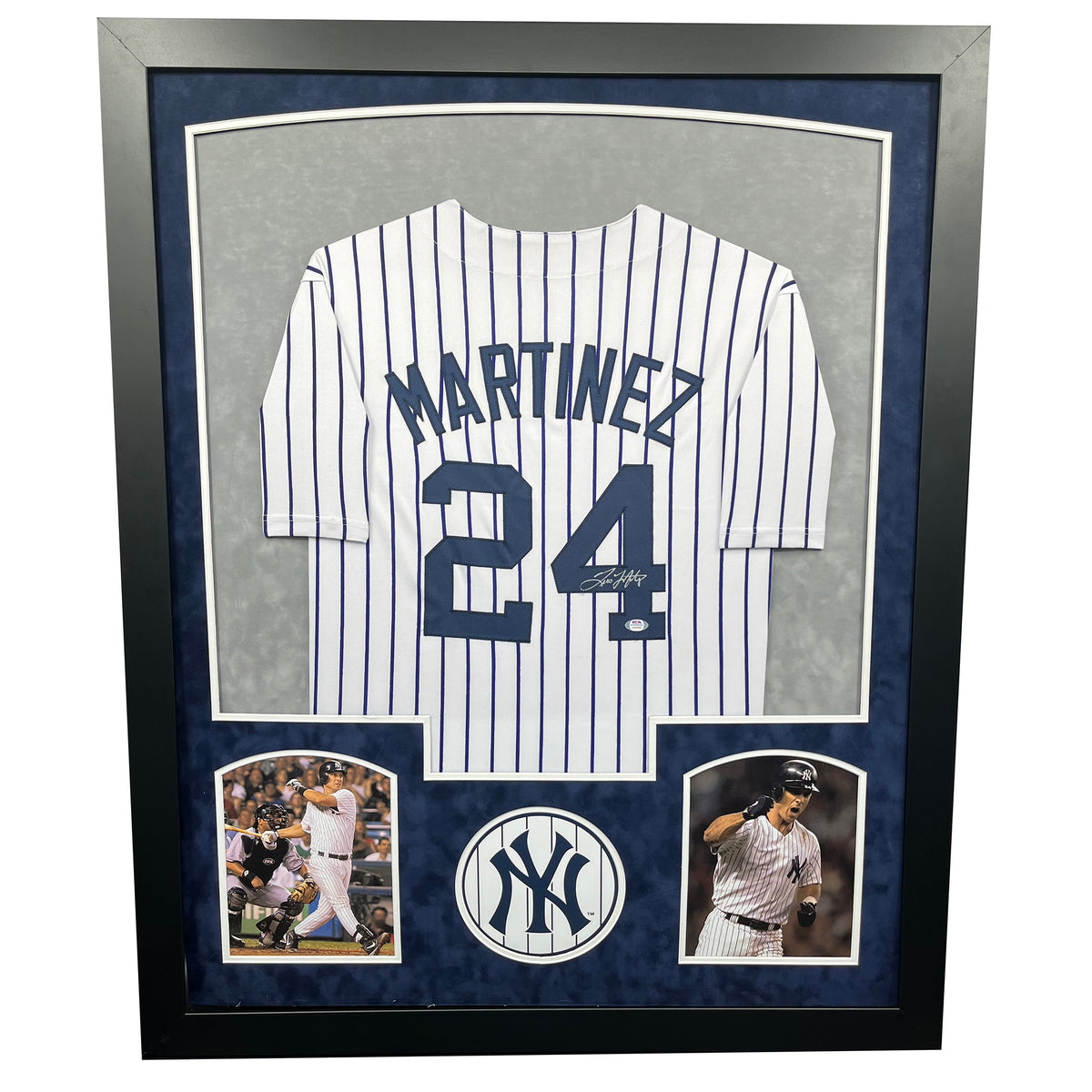 Tino Martinez Signed New York Pinstripe Baseball Jersey (JSA) — RSA