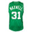 Cedric Maxwell Signed 81 Finals MVP Inscription Boston Green Basketball Jersey (Beckett)