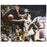 George McGinnis Signed Philadelphia Pose 3 Basketball 8x10 Photo (JSA)