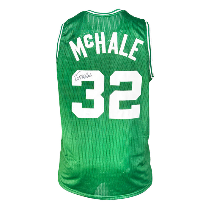 Kevin McHale Signed Boston Green Basketball Jersey (JSA)