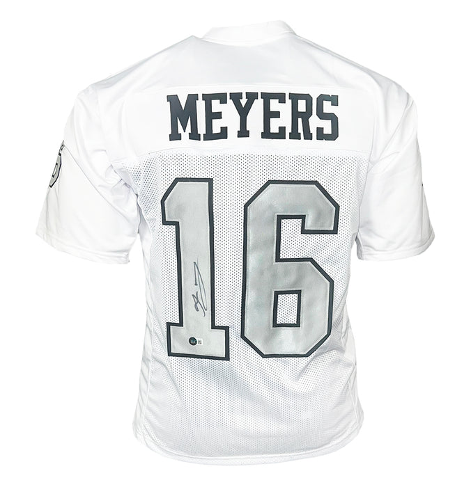 Jakobi Meyers Signed Las Vegas Color Rush Football Jersey (Beckett)