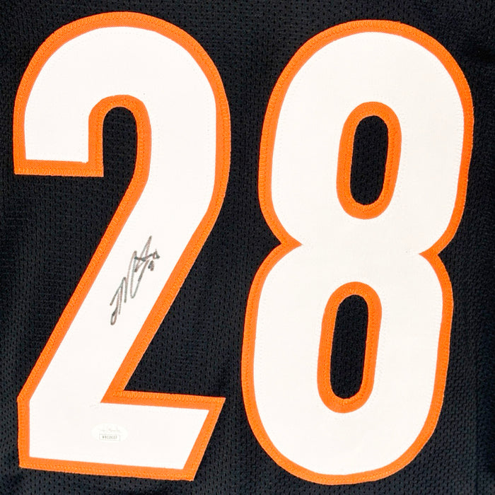 Joe Mixon Signed Cincinnati Black With Orange Trim Football Jersey (JSA)