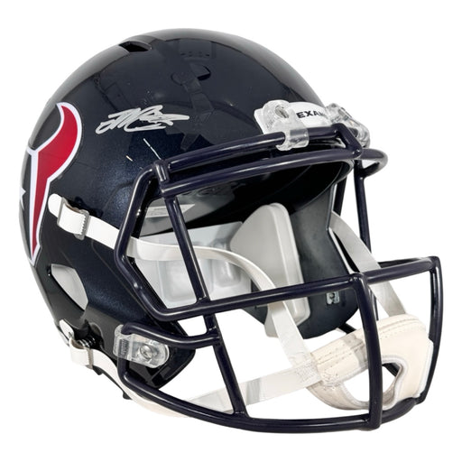 Joe Mixon Signed Houston Texans Speed Full-Size Replica Football Helmet (JSA)