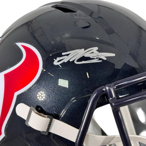 Joe Mixon Signed Houston Texans Speed Full-Size Replica Football Helmet (JSA)