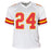 Skyy Moore Signed Kansas City White Football Jersey (JSA) - RSA