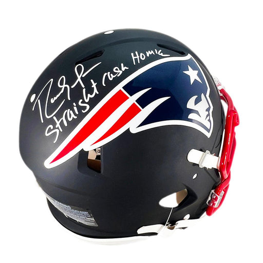 Buy Randy Moss Signed New England Patriots Lunar Speed Full-size