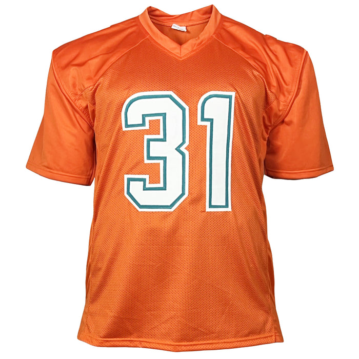 Raheem Mostert Signed Miami Orange Football Jersey (Beckett)