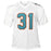 Raheem Mostert Signed Miami White Football Jersey (Beckett)