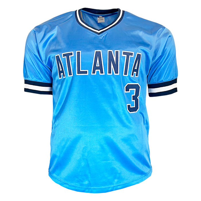 Dale Murphy Signed Atlanta Light Blue Baseball Jersey (JSA)