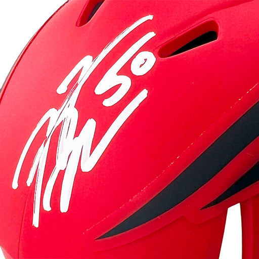 Rob Ninkovich Signed 2x SB Champ Inscription New England Patriots Rave Mini Football Helmet (Beckett)