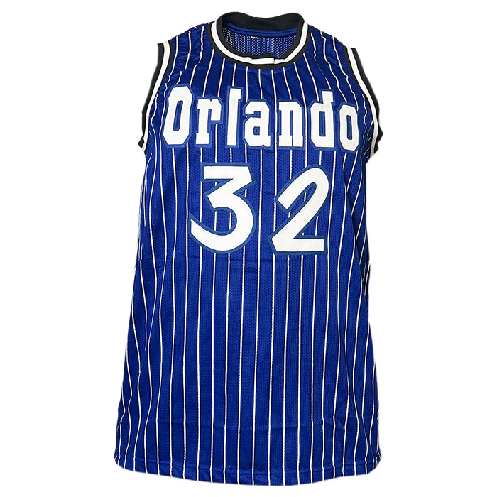 Shaquille O'Neal Signed Orlando Pinstripe Basketball Jersey (Beckett)