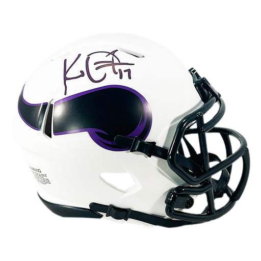 K.J. Osborn Signed Minnesota Vikings Lunar Eclipse Speed Mini Football Helmet (JSA)