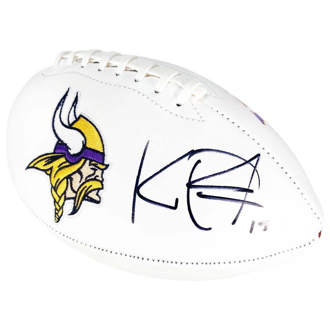 K.J. Osborn Signed Minnesota Vikings Official NFL Team Logo White Foot — RSA