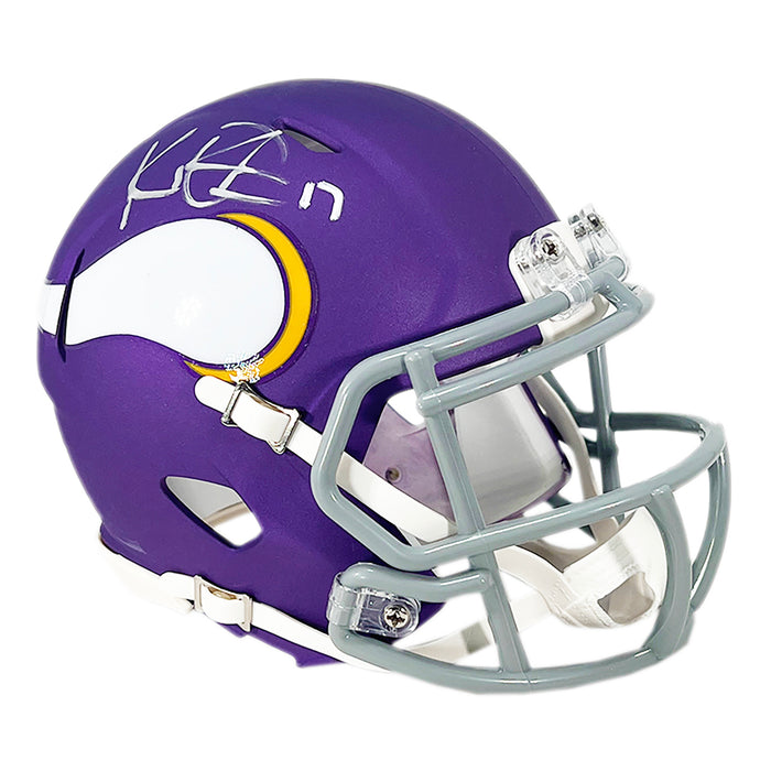 K.J. Osborn Signed Minnesota Vikings Tribute Speed Mini Football Helmet (JSA)