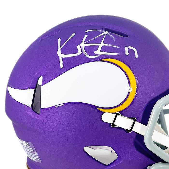 K.J. Osborn Signed Minnesota Vikings Tribute Speed Mini Football Helmet (JSA)