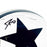 DeMarvion Overshown Signed Dallas Cowboys Throwback 1960-63 Speed Mini Football Helmet (JSA) - RSA