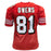 Terrell Owens Signed San Francisco Red Football Jersey (JSA)