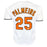 Rafael Palmeiro Signed Baltimore White Baseball Jersey (JSA)