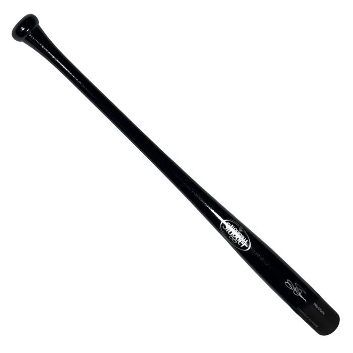 Jim Palmer Signed Louisville Slugger Official MLB Black Baseball Bat (JSA)