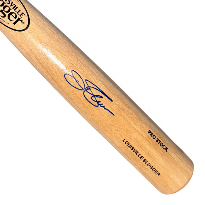 Jim Palmer Signed Louisville Slugger Official MLB Blonde Baseball Bat (JSA)