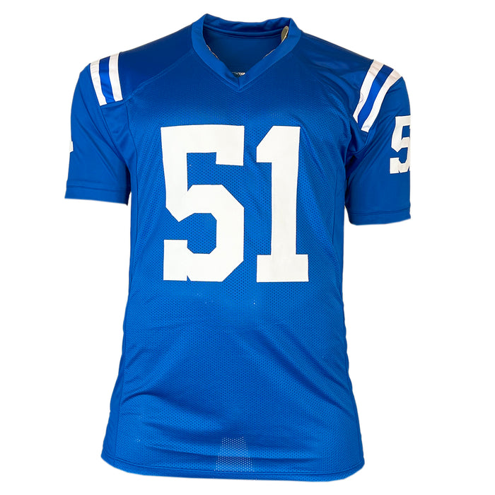 Kwity Paye Signed Indianapolis Blue Football Jersey (Beckett)