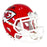 Samaje Perine Signed Kansas City Chiefs Speed Mini Football Helmet (Beckett)
