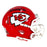 Samaje Perine Signed Kansas City Chiefs Speed Mini Football Helmet (Beckett)