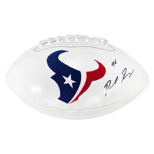 JC Jackson Signed New England Patriots Official Logo Football (JSA) — RSA