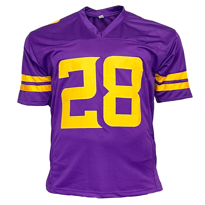 Adrian Peterson Signed Minnesota Color Rush Football Jersey (Beckett)