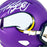 Adrian Peterson Signed Minnesota Vikings Speed Mini Football Helmet (Beckett)