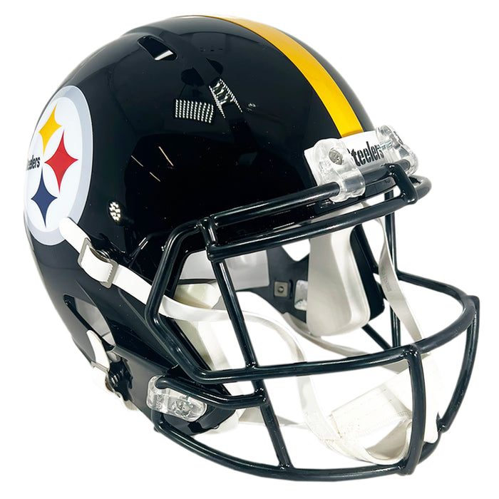 George Pickens Signed Pittsburgh Steelers Speed Full-Size Replica Football Helmet (JSA)
