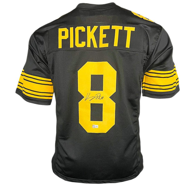 Kenny Pickett Framed Signed Pittsburgh Steelers Jersey Beckett Autogra