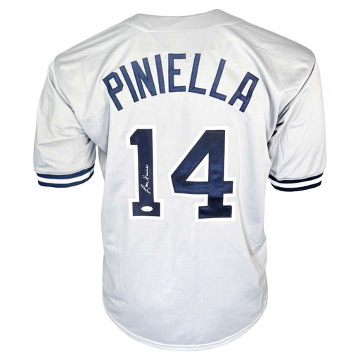 Lou Piniella Signed New York Grey Baseball Jersey (JSA)