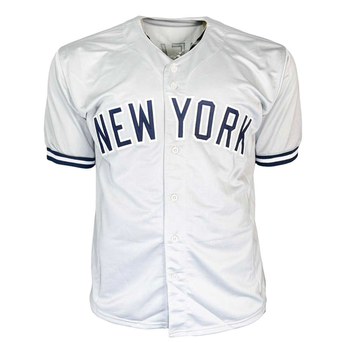 Lou Piniella Signed New York Grey Baseball Jersey (JSA)