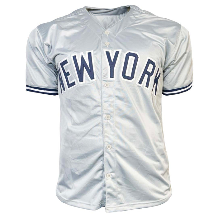 Lou Piniella Signed "Sweet Lou Piniella" and  77-78 WSC Inscriptions New York Grey Baseball Jersey (JSA)