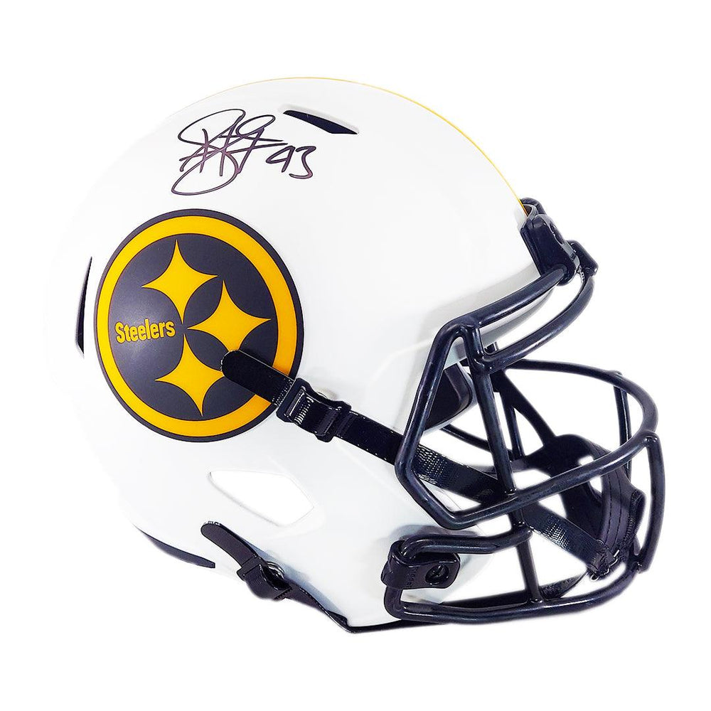 Troy Polamalu Signed Pittsburgh Steelers Lunar Eclipse Speed Full