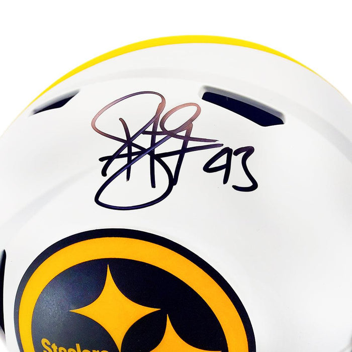 Troy Polamalu Signed Pittsburgh Steelers Lunar Eclipse Speed Full-Size — RSA