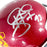 Troy Polamalu Signed USC Trojans Maroon Mini Schutt Football Helmet (Beckett)