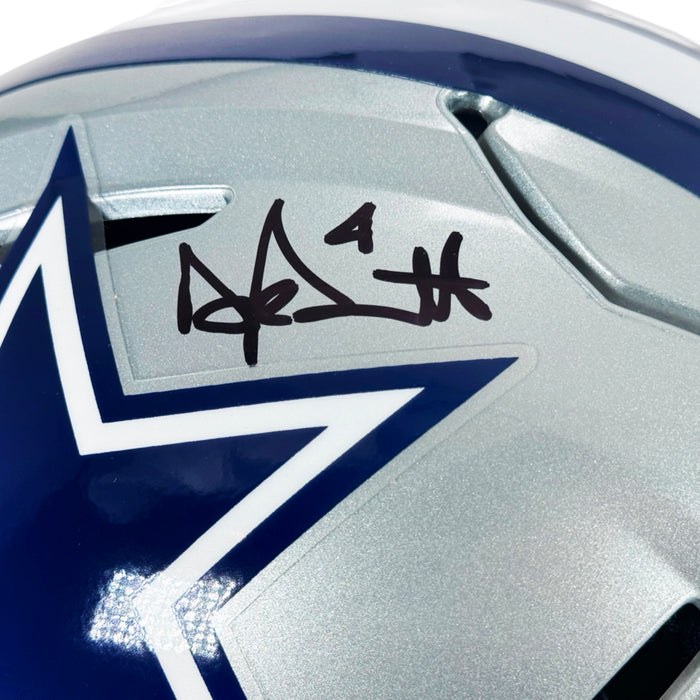 Dak Prescott Signed Dallas Cowboys Authentic SpeedFlex Full-Size Football Helmet (Beckett)